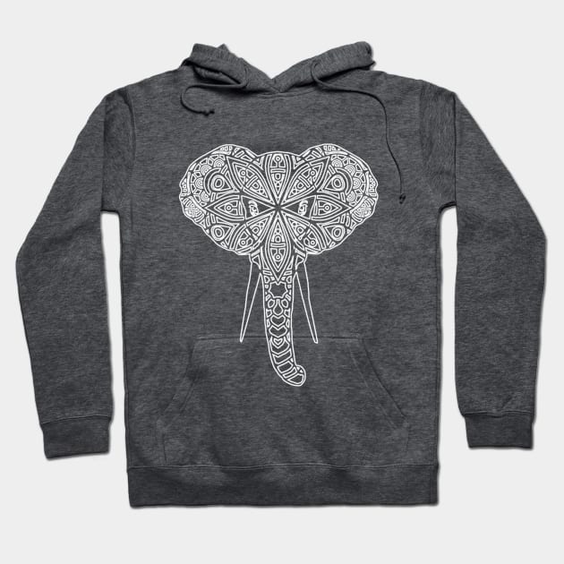 Elephant Art Hoodie by JonasKar